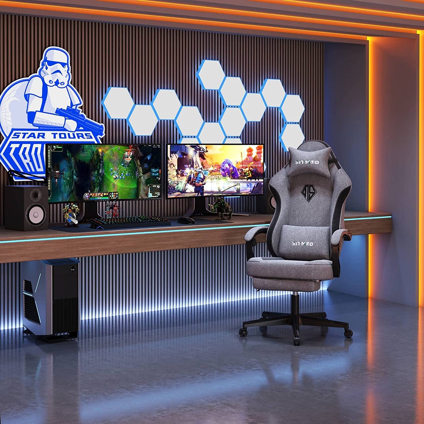 Gaming Chair Ergonomic Video Game Chair