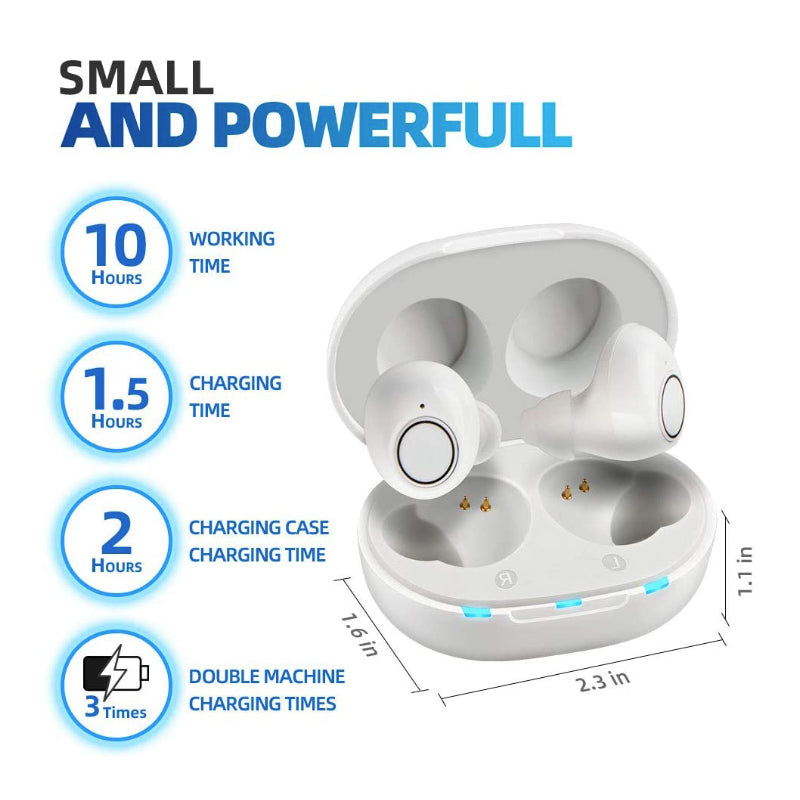 Rechargeable Hearing Aids with Battery