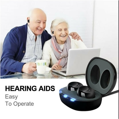 Rechargeable Hearing Aids with Battery