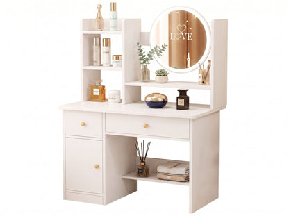 Dressing table with LED Mirror