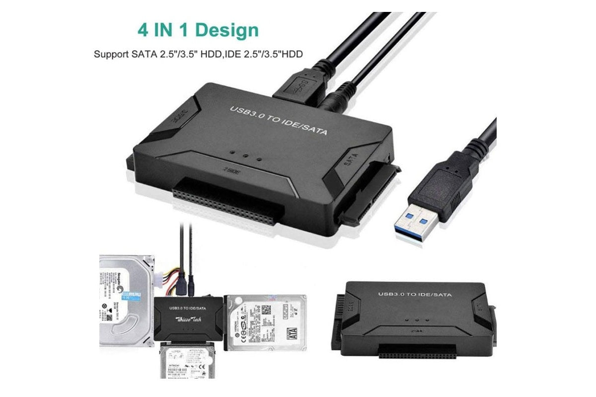 USB 3.0 to SATA IDE Hard Drive Converter