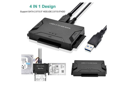 USB 3.0 to SATA IDE Hard Drive Converter