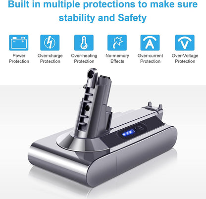 Dyson V10 Battery 3000mAh Replacement