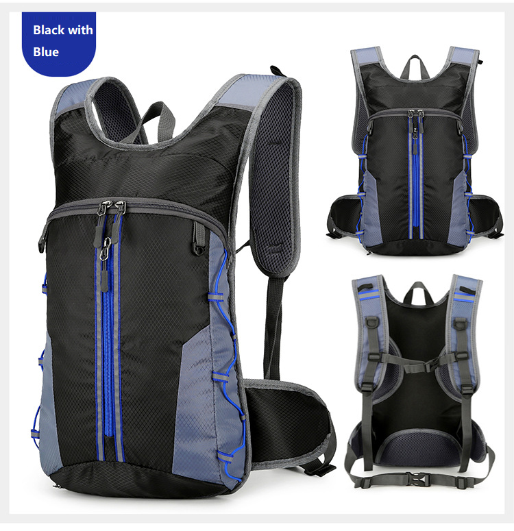 Hydration Backpack with 2L Water Bladder - 10L Hiking & Cycling Rucksack BDXJ50112