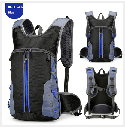 Hydration Backpack with 2L Water Bladder - 10L Hiking & Cycling Rucksack BDXJ50112