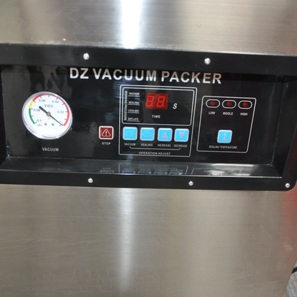 Commercial Food Vacuum Packer Stainless Steel Both Sides Seal