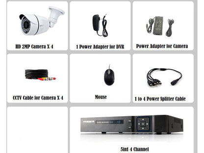 Security Camera System CCTV 1080P