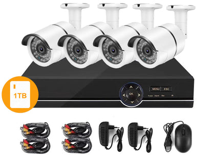 Security Camera System 1Tb Storage