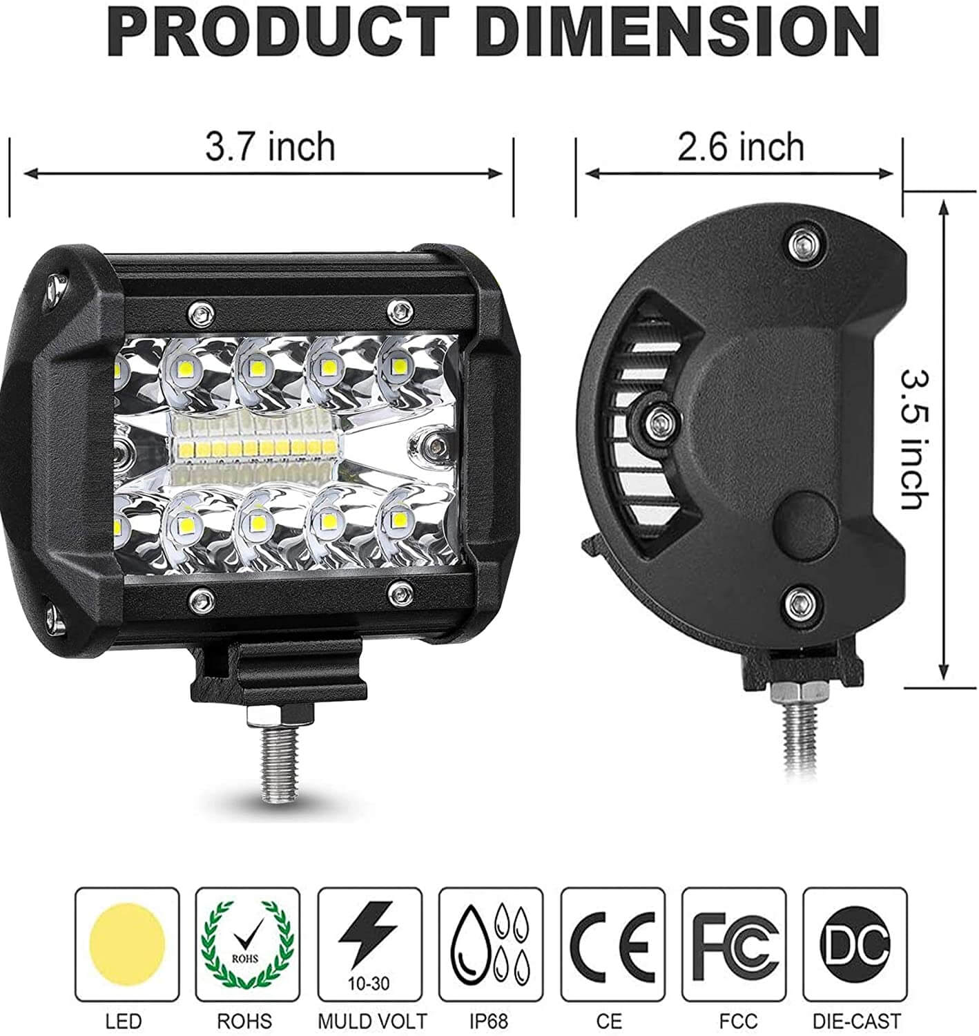 adjustable mounting led lights