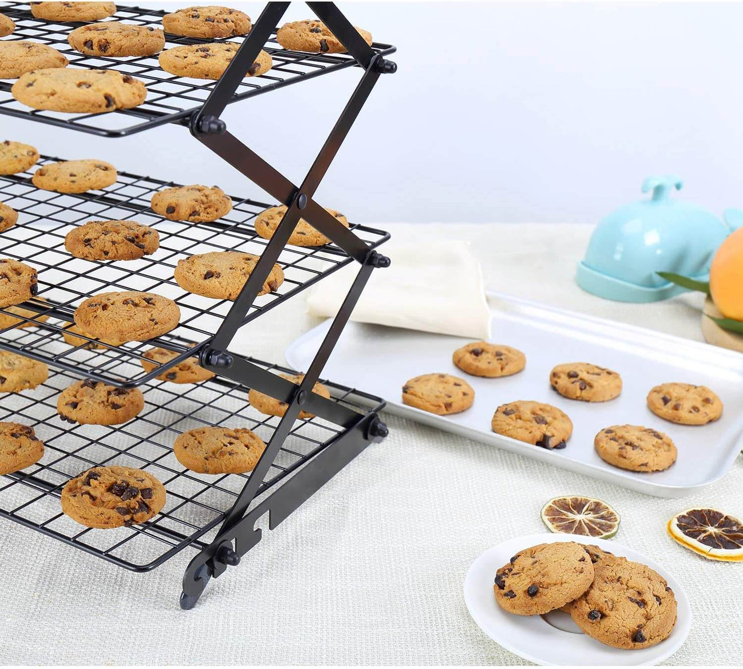 Stainless Steel Nonstick Three-Layer Baking Cooling Racks