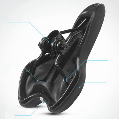 Bicycle Saddle Thickening of The Memory Foam Waterproof Replacement