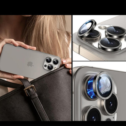 Compatible with iPhone 17 9H Multicolor Tempered Glass Individual Camera Lens Cover Protector