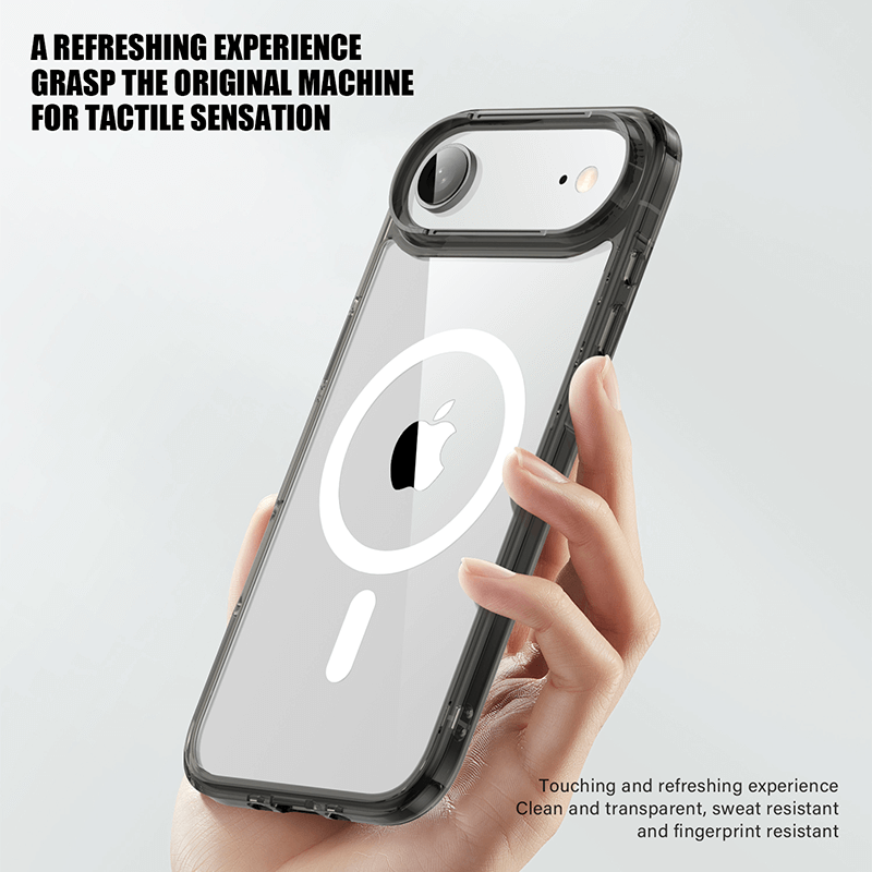 Aurora Magnetic Series Crystal Transparent Compatible with iPhone 17 Air Case