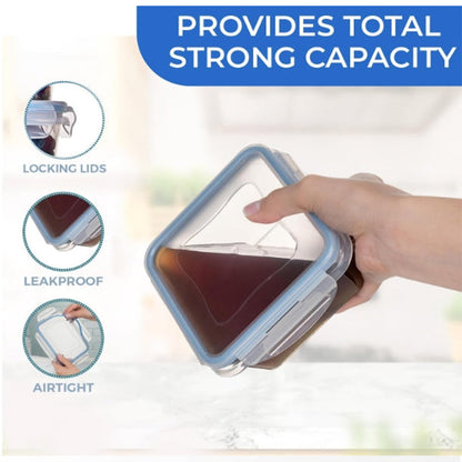 24PCs Plastic Food Storage Containers with Airtight Lids - Leakproof & Freezer