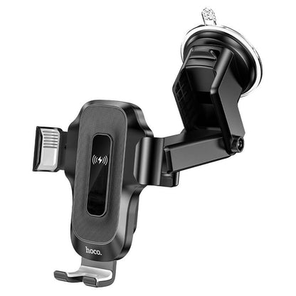 Hoco Wise Automatic Induction Wireless Fast Charging Car Phone Holder HW3