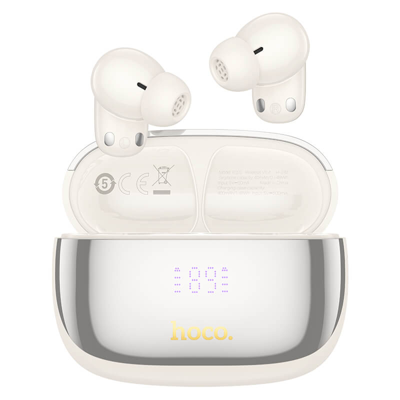 Hoco TWS Earbuds with ANC+ENC 7h Playtime & Battery Display EQ20