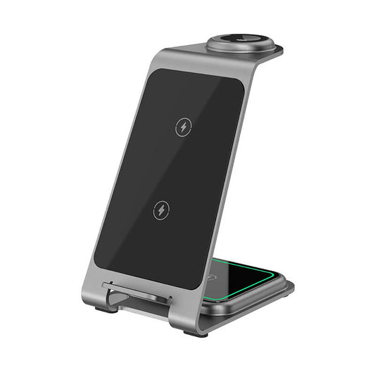 Desktop 3-in-1 Compatible with Phone Samsung Watch Earbuds 15W Fast Wireless Charging Stand