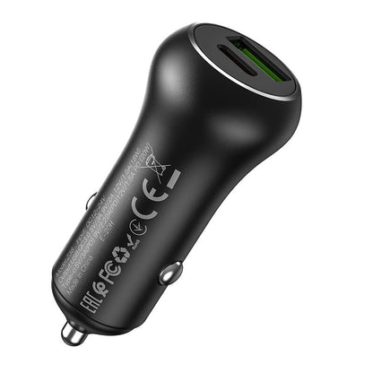 Hoco Resolute Fast Car Charger QC3.0 Charger U+C PD 20W Z38