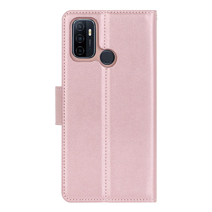 Hanman Mill Series Leather Wallet Flip Compatible with OPPO A53s 2020 Case