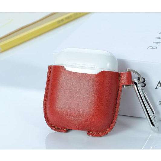 Mobie Head Layer Cowhide Shaping Shell Compatible with Airpods CS8115