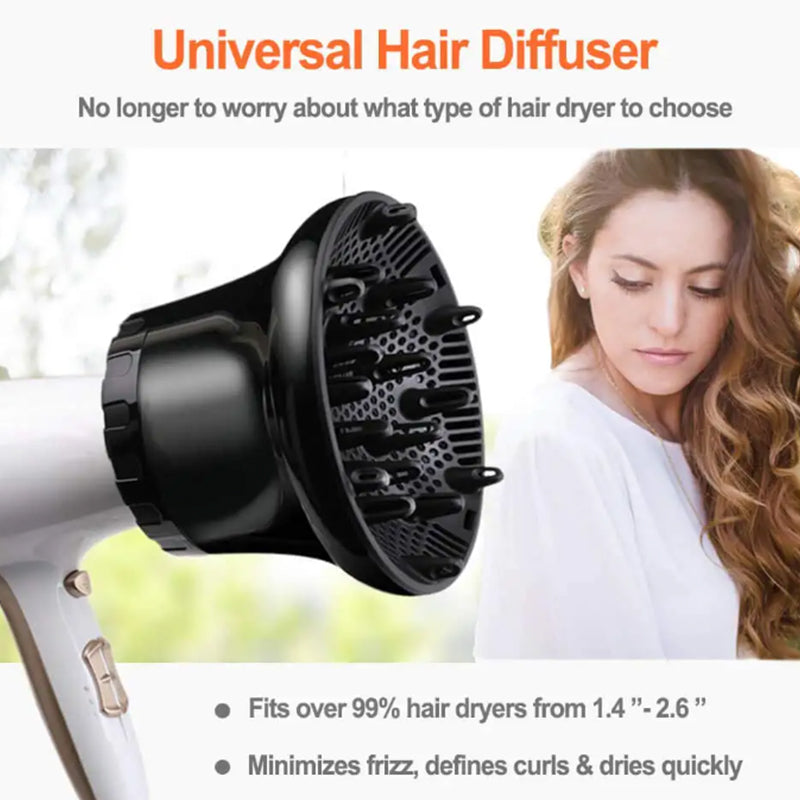 Universal Hair Diffuser Hair Dryer Diffuser Attachment for Curly and Wavy hair B