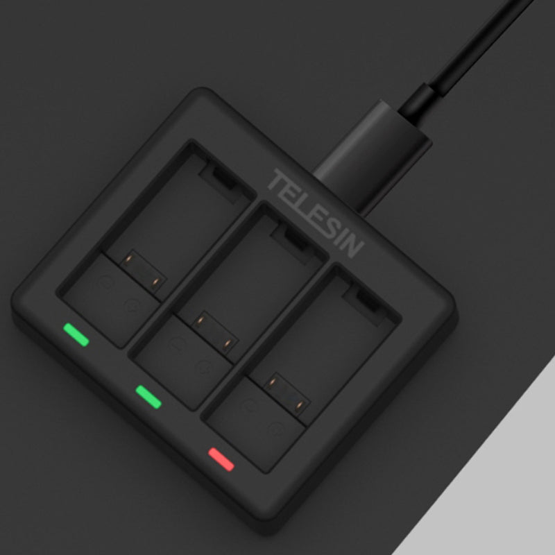 TELESIN Battery Charger Used For GoPro 11/10 /9 (Battery no included)