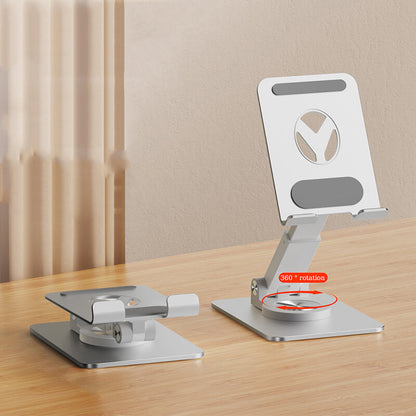 SAIJI Foldable 360° Phone & Tablet Desk Holder Stand