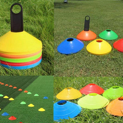 Welcome Back to School 50 Agility Training Sports Cones With Holder