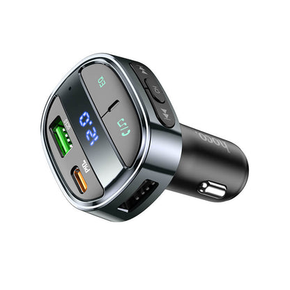 Hoco PD30W+QC3.0 In Car Bluetooth Wireless FM transmitter E70