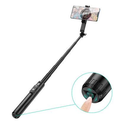 Hoco Aluminum Alloy MagSafe Clamp Bluetooth Remote Tripod Selfie Stick K25