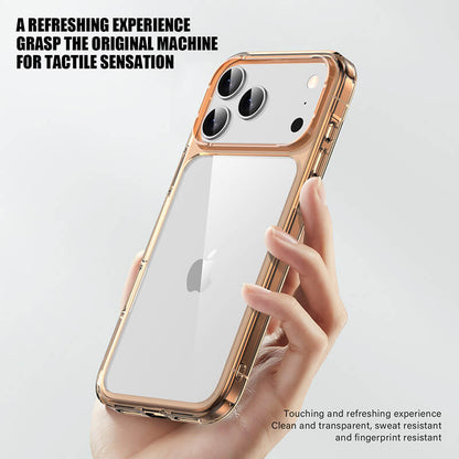 Aurora Series Crystal Transparent Compatible with iPhone 17 Pro Case