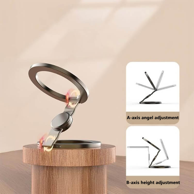 Dual-Sided Magnetic Ring Phone Grip Stand & Fidget Spinner S13