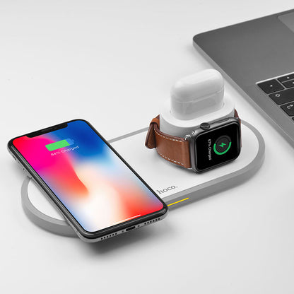 Hoco Wisdom Series 3-in-1 Qi Wireless Charger CW21