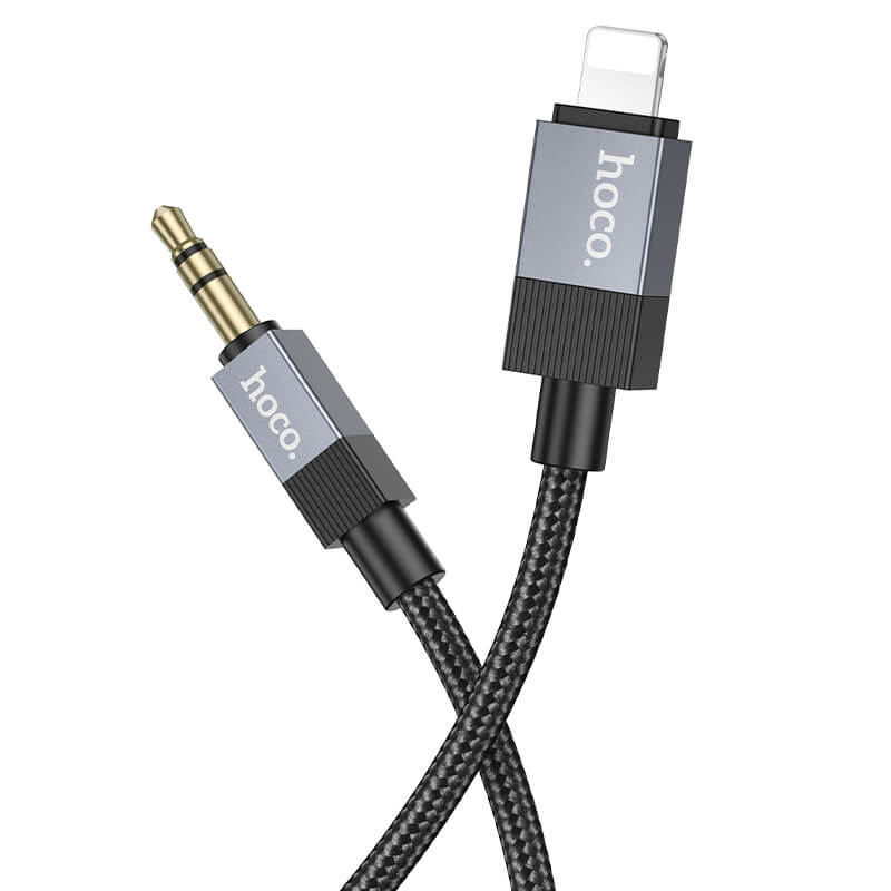 Hoco Lightning to 3.5mm Audio Nylon Braided Cable 1m UPA32A