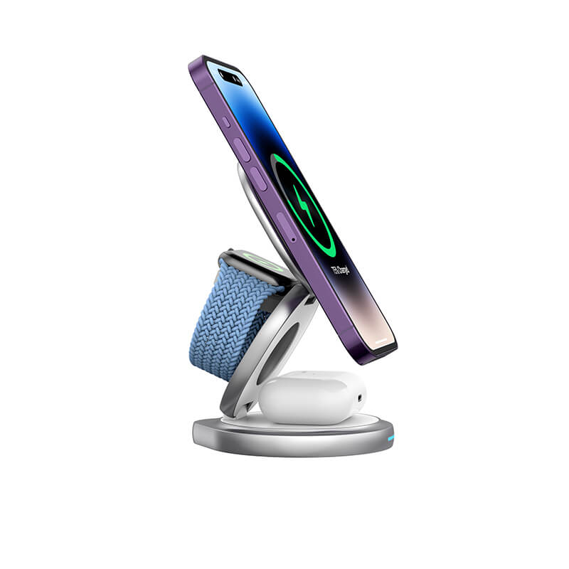 Mobie 3-in-1 Foldable Magnetic Wireless Fast Charger 15W
