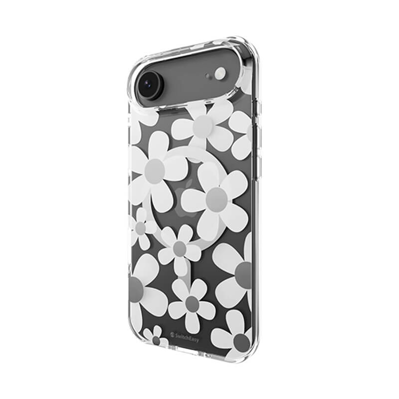 Compatible with iPhone 17 Air Fleur 3D Patterned Series Shockproof Magnetic Phone Case