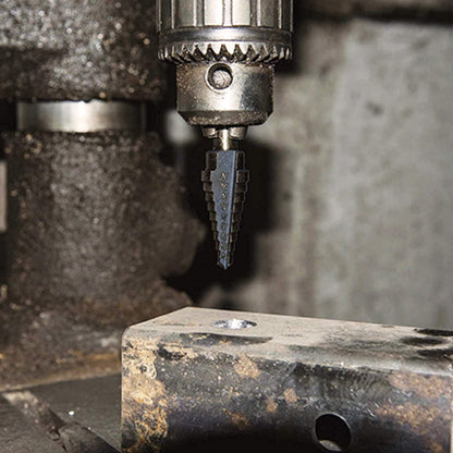 Step Drill Bit Set for Metal Sheet Heavy Duty 5-Piece M2 HSS Drill Bits