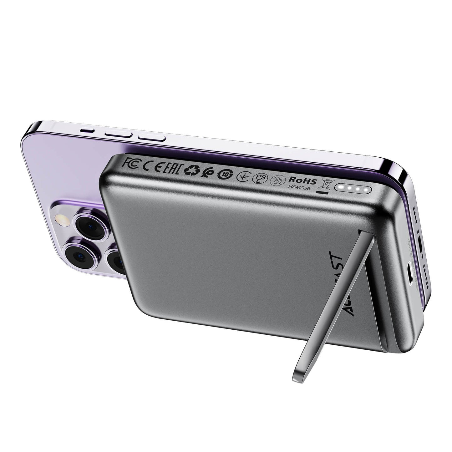Acefast PD 20W 10000mAh Fast Charging Power Bank With Foldable Stand M6