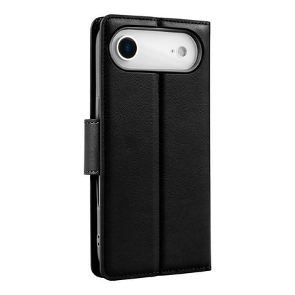 Compatible with iPhone 17 Air Hanman Mill Series Leather Wallet Flip Case