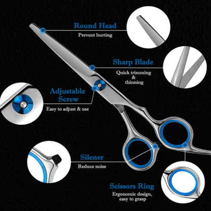 Hair Cutting Scissors Set - Professional Haircut Scissors Kit 1