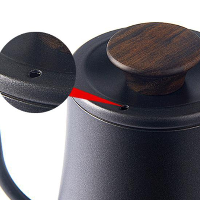 Precision Flow Spout and Barista Standard Hand Drip Tea & Coffee Kettle 600ml B