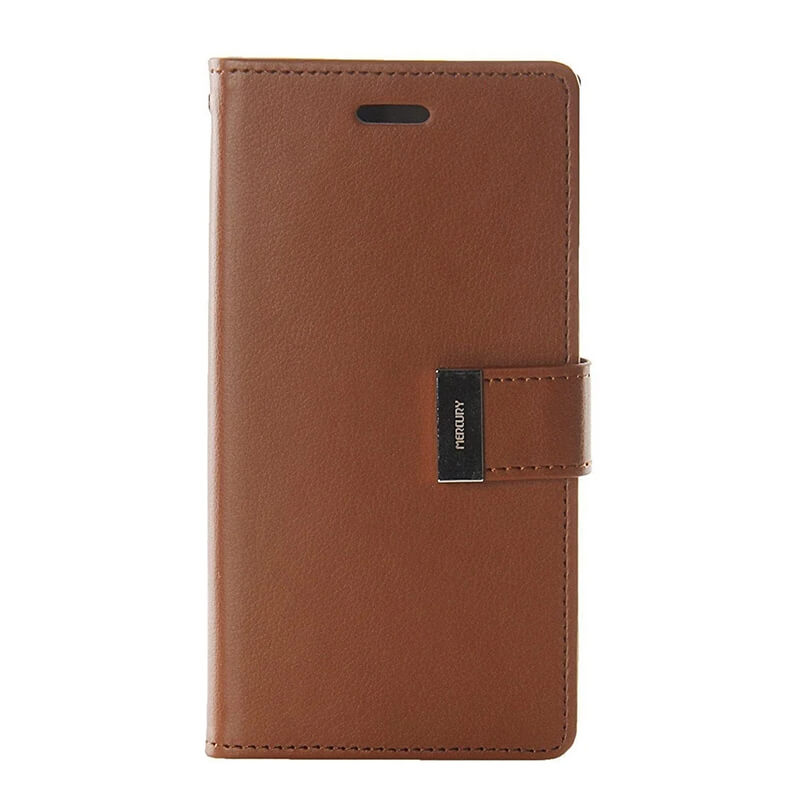 Phone 7 Plus/8 Plus Mercury Goospery Leather Rich Diary Wallet Flip Case