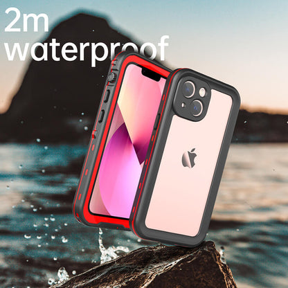 Suitable for Phone Models Redpepper IP68 Waterproof Anti-Fall 2M Submersion Ultimate Protection Case