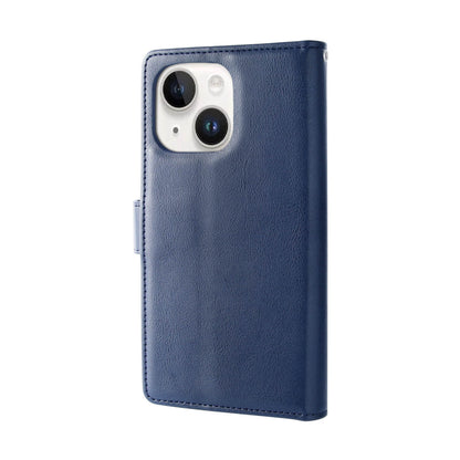 Suitable for Phone Hanman Mila Series Leather Dual Wallet Filp Case