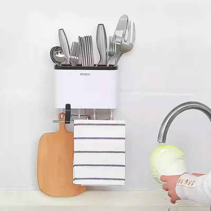 Mobie Multi Functional Knife Fork Chopsticks Utensil Holder Organizer E1801