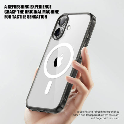 Aurora Magnetic Series Crystal Transparent Compatible with iPhone 17 Case