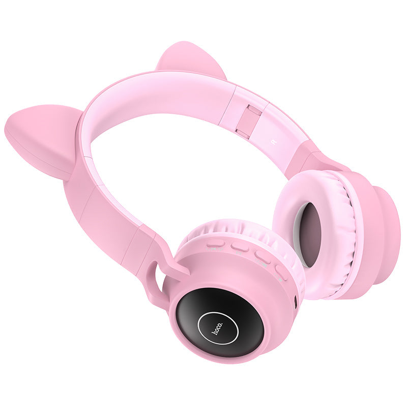 Hoco Bluetooth Cat Ear Wireless Headset LED Light W27