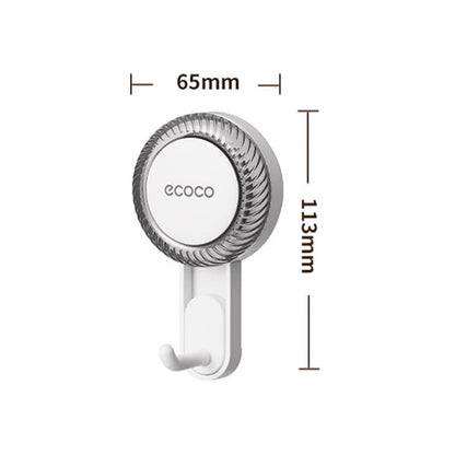 Mobie Strong Press Twist Suction Hook for Bathroom Kitchen Home E25082