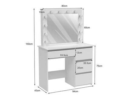 Dressing Table With Mirror