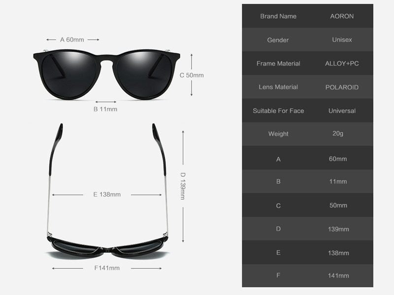 HD Polarized Lens Sunglasses Anti-Blue Ray Hydrophobic